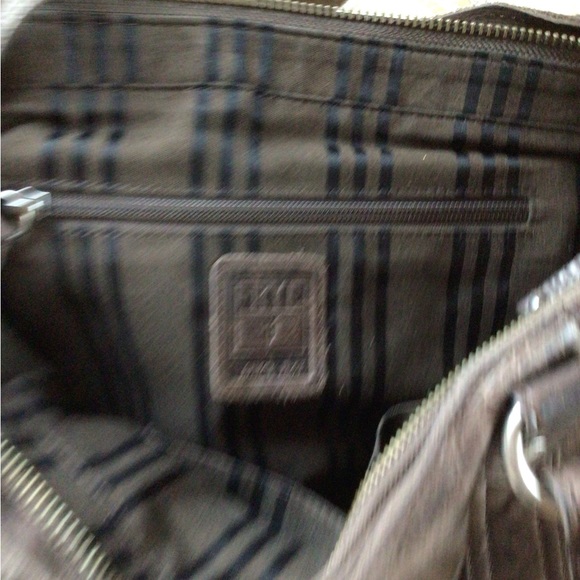 Frye distressed leather handbag - Picture 9 of 10